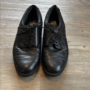 Men's Black Leather ShoesDeer Stag Shoes